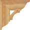 Ekena Millwork Westlake Traditional Rough Sawn Bracket, Western Red Cedar, 6"W x 18"D x 18"H BKT06X18X18WTL01RWR - alternate 3